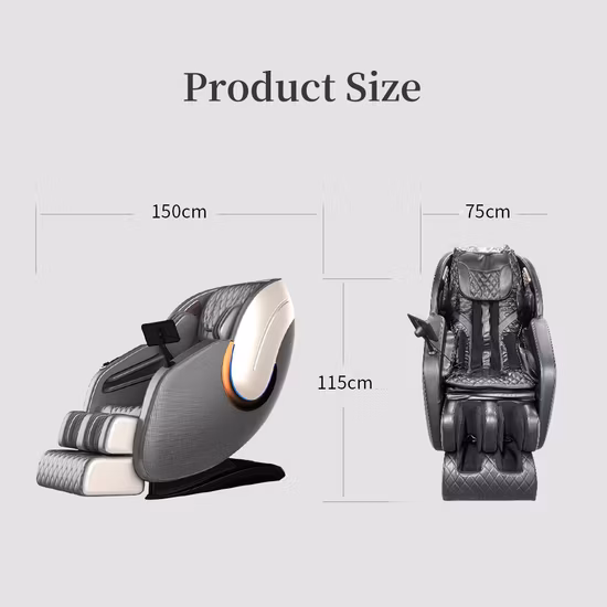 Poltrona massaggiante musicale SL Track Zero Gravity Thai Stretch 4D